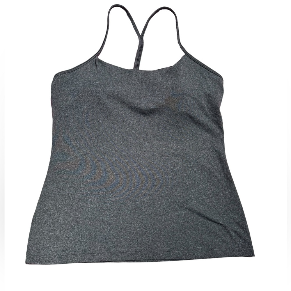 Lululemon Power Y Tank Top Gray size 10